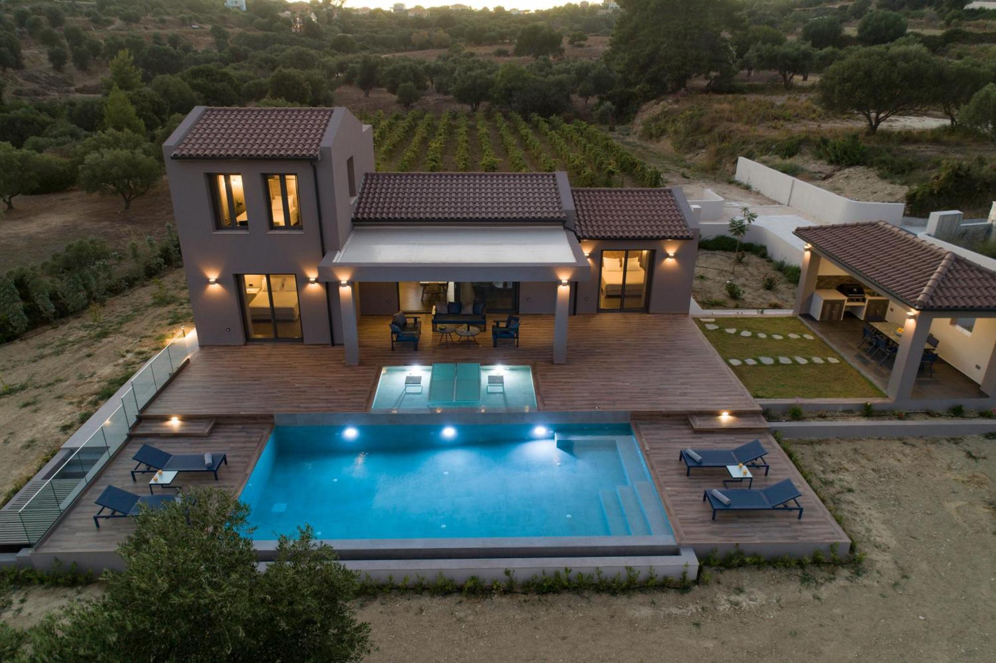 Villa Anemeli 斯巴达 外观 照片
